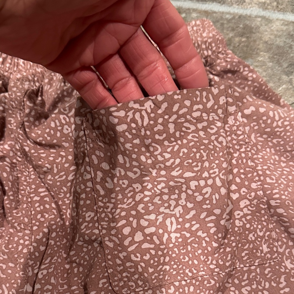 Thread & Supply Brown Patterned Pants - image 3